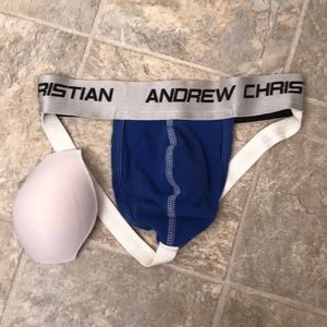Padded jockstrap size small Andrew Christian